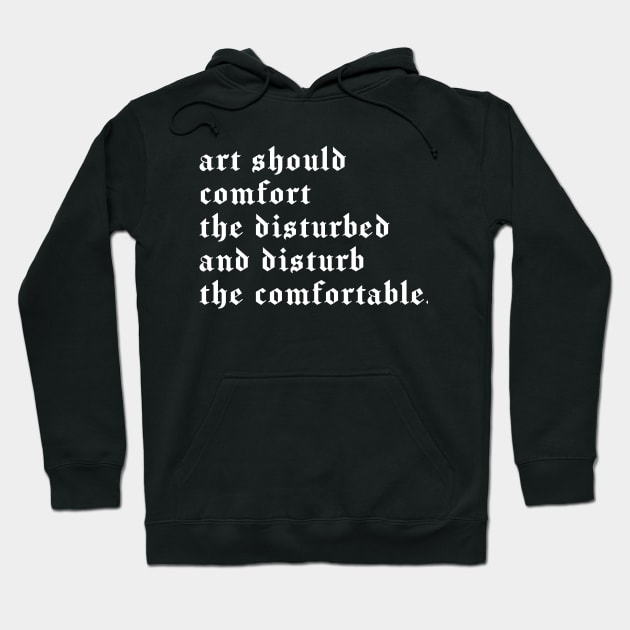 Art should Hoodie by Membri